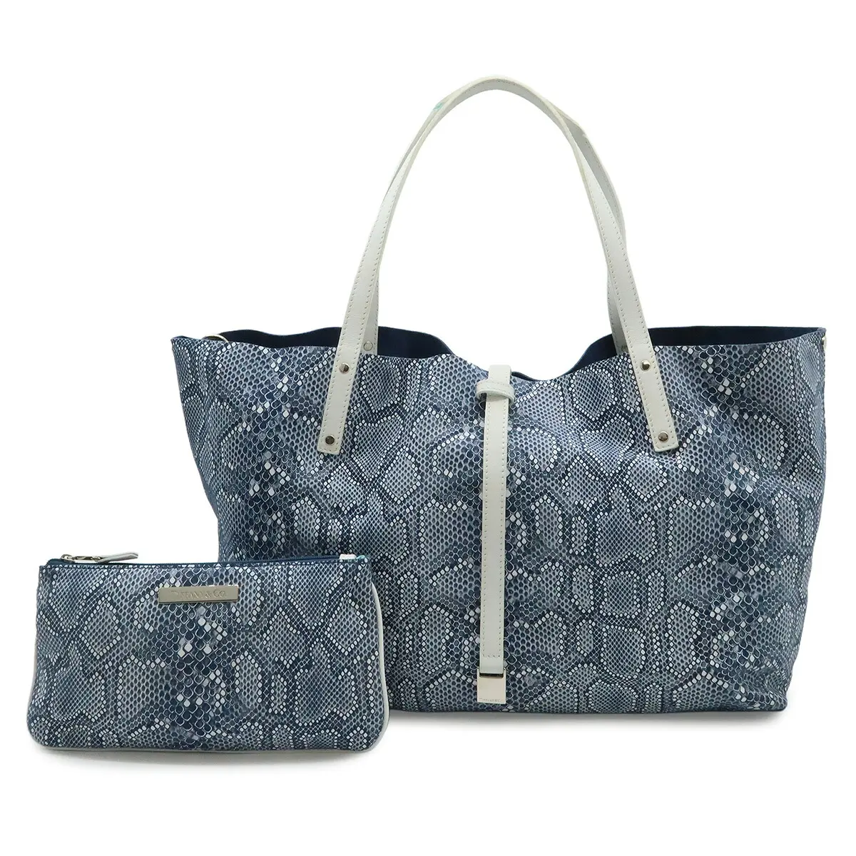 Pre-owned Tiffany & Co. Suede Tote Bags reversible leather tote bag
