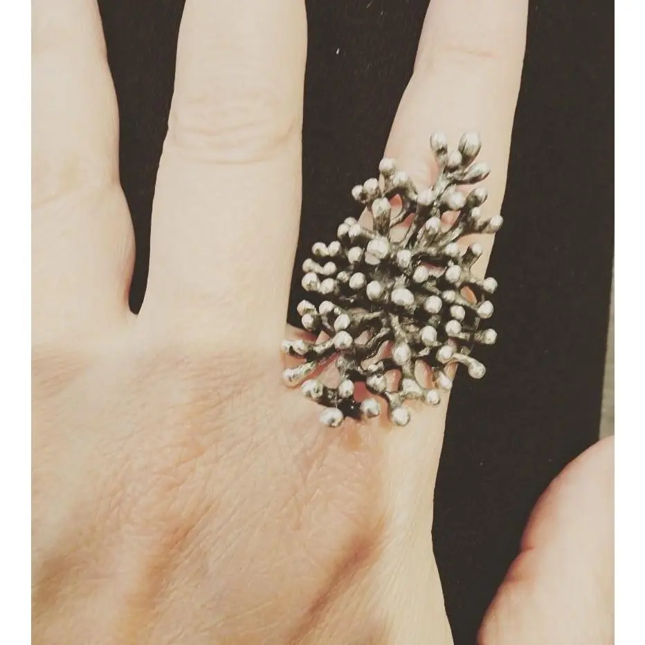 Joplin Spikey Adjustable Ring