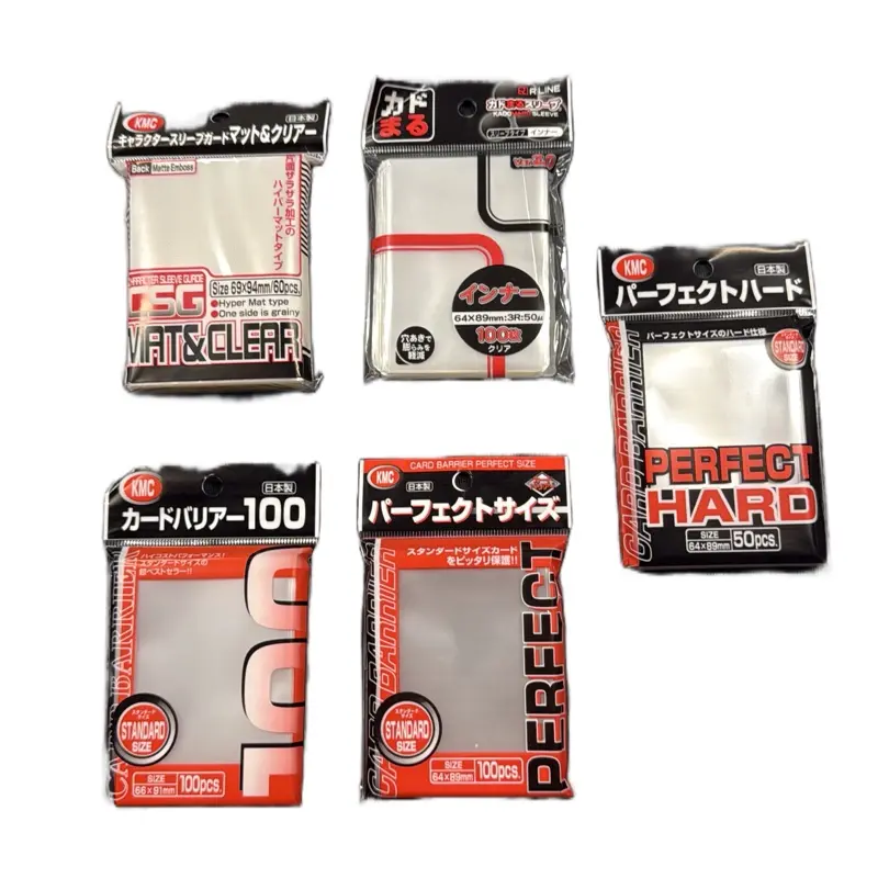 KMC & R-LINE Sleeves Variety New Sealed.
