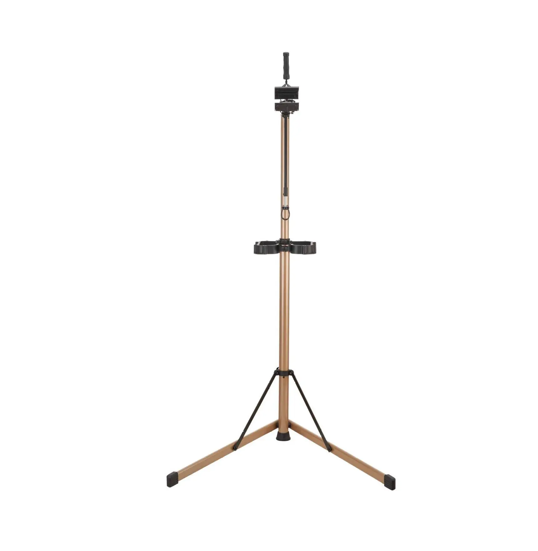 Bike Repair Stand, Heavy Duty 110lb Capacity, Adjustable 40-59in Height, Ebike Compatible, Tool Tray, Mountain Road Bike Mechanic Stand Default