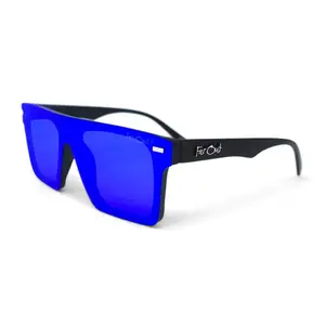 Black Polarized Stunners Blue Lens