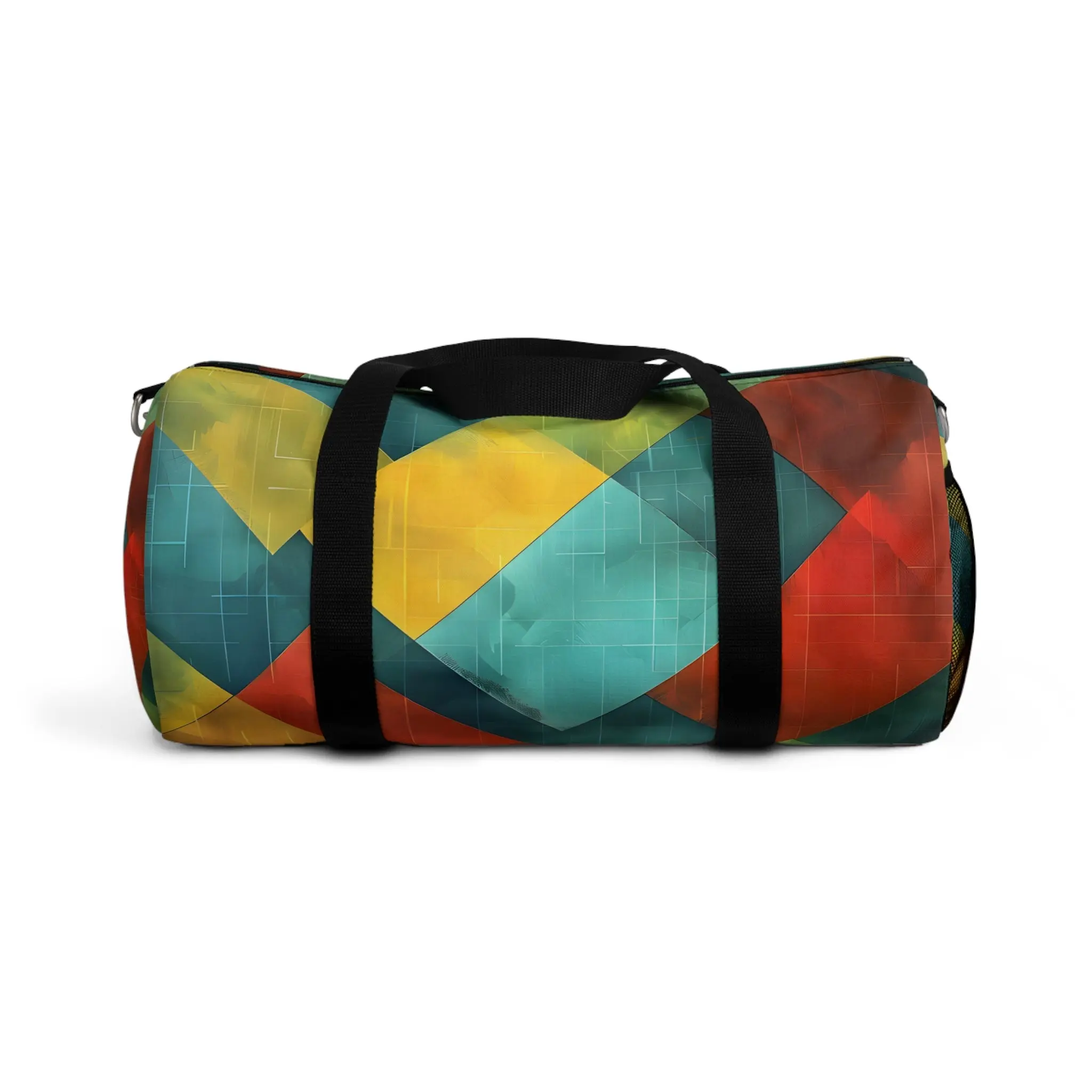 Patchwork Yellow Journey Duffel Bag