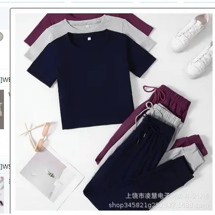 Short sleeved wine red