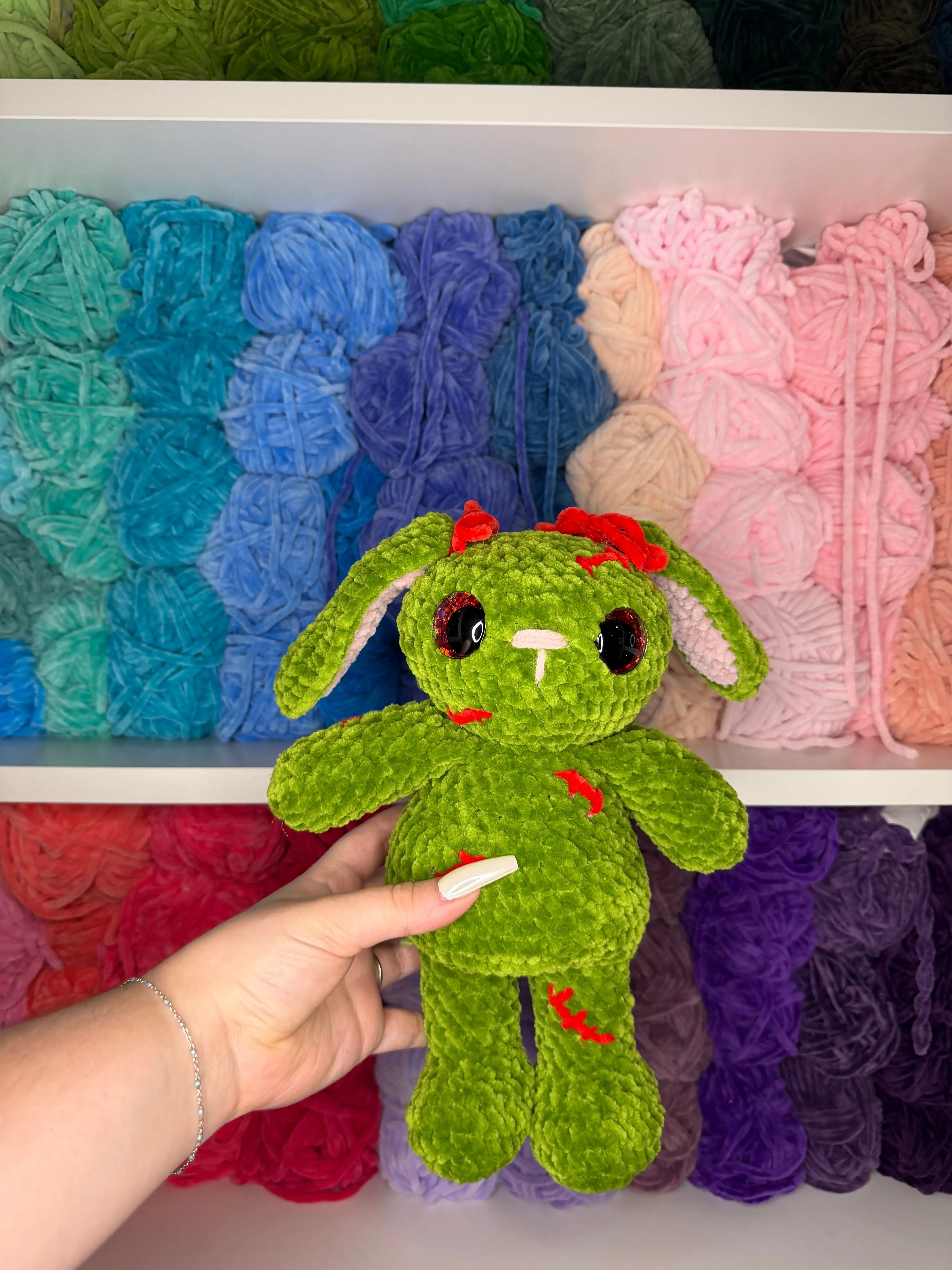 Crochet Zombie Bunny