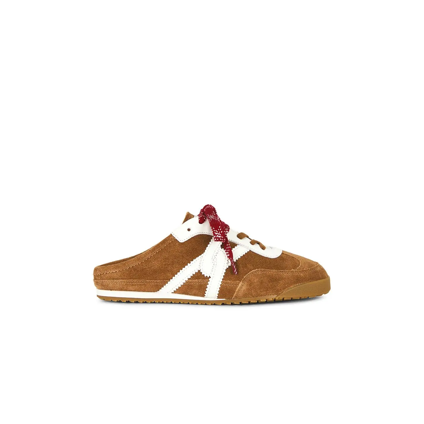 Veronica Beard Nicoline Mule Sneaker in Chestnut Multi