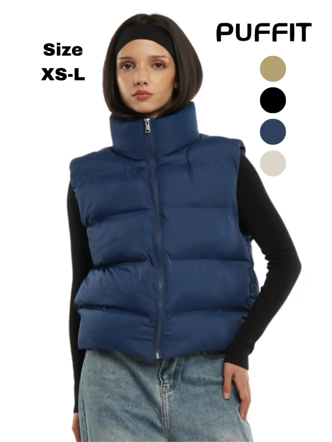 PUFFIT Winter Warmer  Seamless Water Repellent Gilet
