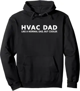 HVAC Technician Father HVAC Dad Pullover Hoodie
