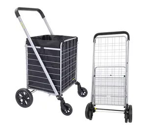 dbest products Cruiser Cart Deluxe 2 with Liner Bag Bundle