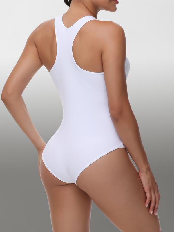 Women's Backless Bodysuit,Sleeveless Spandex Design Cute Solid Color - Soft Stretch for Workout/Beach/Yoga Women's Backless Bodysuit,Sleeveless Spandex Design Cute Solid Color - Soft Stretch for Workout/Beach/Yoga