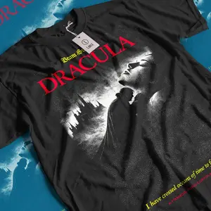 Dracula Movie T-Shirt Vintage Horror Graphic Tee