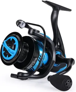 Fishing Reel, Ultralight Spinning Reel with Aluminum Spool, 5.2:1 High Speed Spinning Fishing Reel, 1000-6000 Series for Freshwater