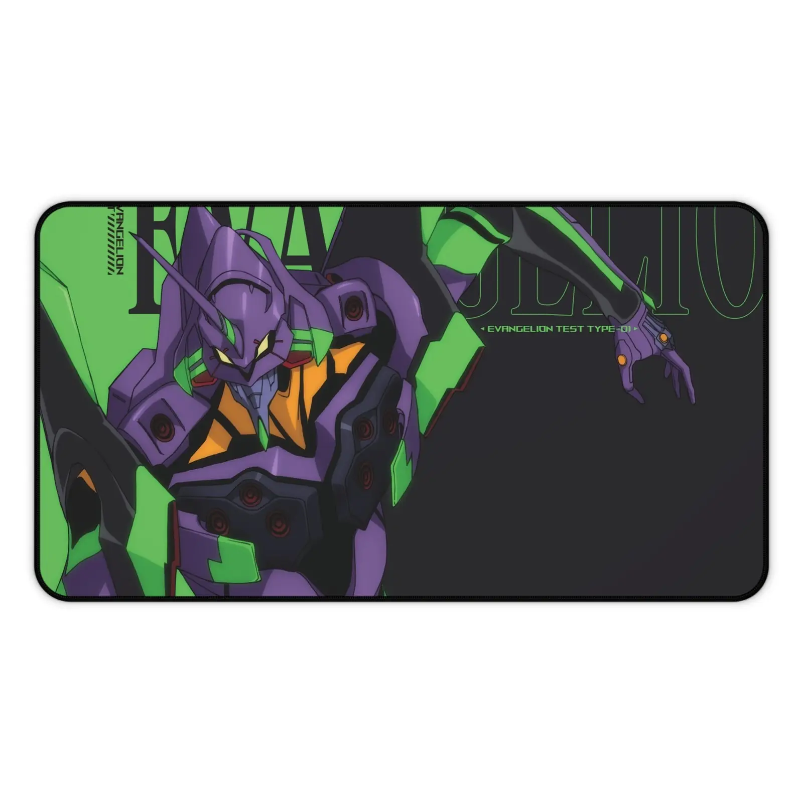 [SALE UP TO 45%] Neon Genesis Evangelion Desk Mat, Unit-01 Gaming Mouse Pad Gift, Gift For Him, Gift For Fan, Gift For All