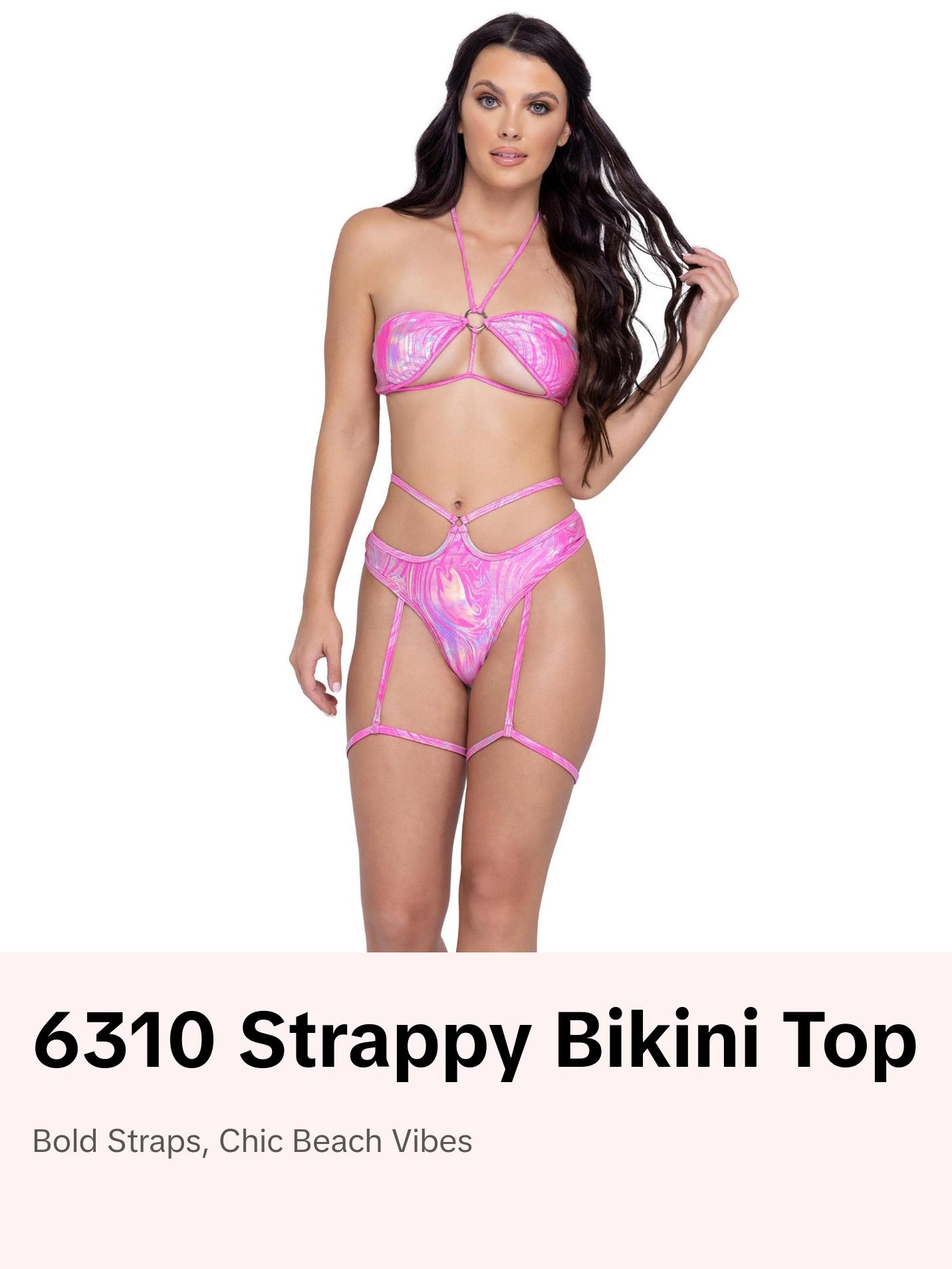 6310 - Strappy Bikini Top
