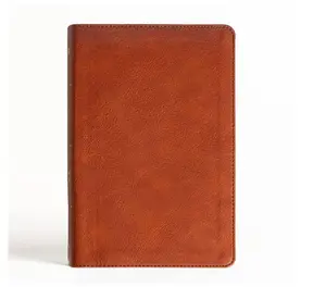 NASB Large Print Personal Size Reference Bible, Burnt Sienna LeatherTouch, Red Letter, Presentation Page, Cross-References, Full-Color Maps, Easy-to-Read Bible Karmina Type Imitation Leather – Large Print, May 15, 2022