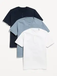 Old Navy Men's 3-Pack Henley T-Shirt