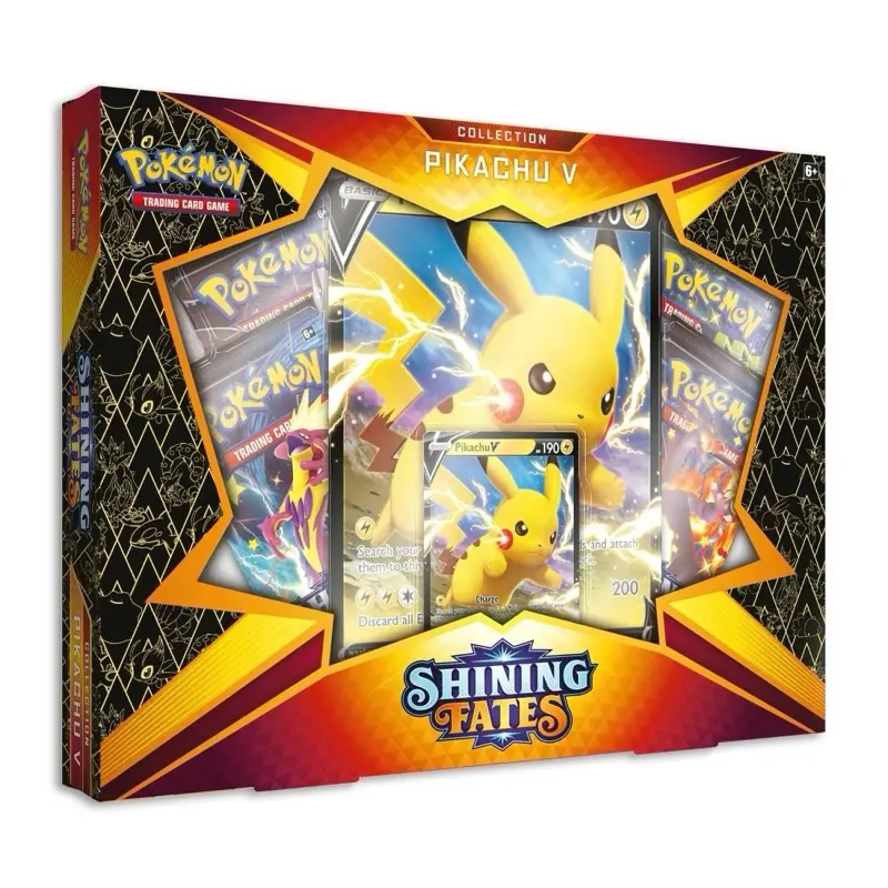 Pokémon TCG: Shining Fates Pikachu V Box