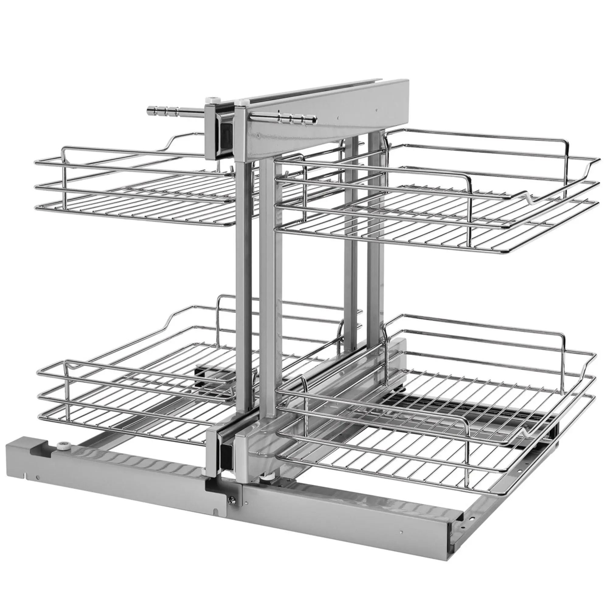 Rev-A-Shelf 18" Pull Out Blind Corner Kitchen Cabinet Organizer, 5PSP-18-CR Rev-A-Shelf 18" Pull Out Blind Corner Kitchen Cabinet Organizer, 5PSP-18-CR