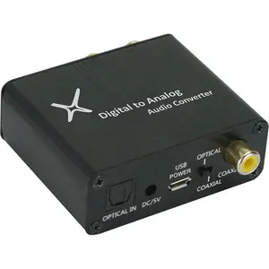 XtremPro  Digital to Analog Audio Converter with USB Power Cable & AC Adaptor