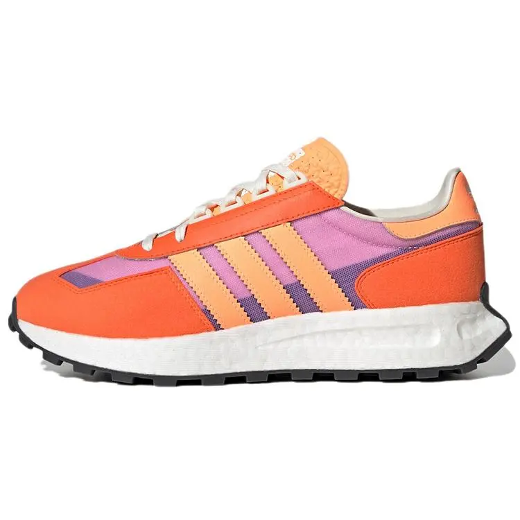 Men's adidas Originals Retropy E5 Closed Casual Trainers - GX9819 Model, Impact Orange-Bliss Lilac Footwear, All Seasons, New, No Heel, Round Toe