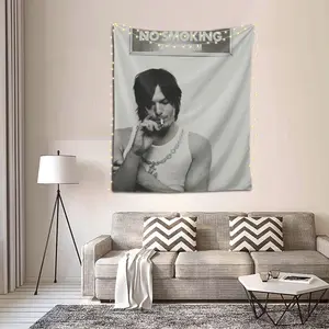 Daryl Dixon tapestry flag wall hanging for Bedroom Norman Reedus Aesthetic Living roomTapestry for Men Women