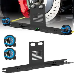 [DealsForYouDays]Wheel Alignment Tool Heavy Duty Toe Alignment Plates, No Caliper Removal Needed, Automotive Alignment Tools With Imperial Tape Measures, Compatible With Most Cars, Trucks, And SUVs Car Air Compressor fathersdaygift,father'sdaygifts