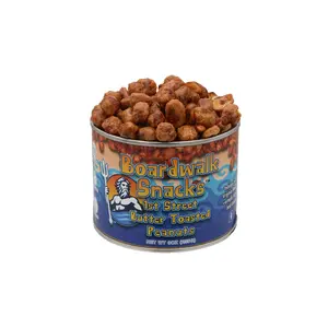 Boardwalk Snacks 1st Street Butter Toasted Peanuts, Sweet Snack, Non-GMO, 9oz