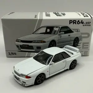 Pop Race 1:64 Nissan Skyline GTR R32 White