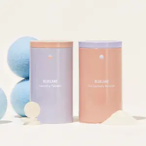 Blueland Laundry Essentials Kit, Eco-Friendly Washing Detergent Tablets, Oxi Booster Stain Remover & Wool Dryer Balls