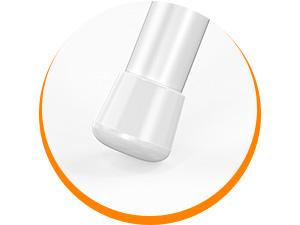 VINGLI 4/6/10 Pack White/black Plastic Folding Chair, Indoor Outdoor Portable Stackable Commercial Seat with Steel Frame 350lb. Capacity for Events Office Wedding Party Picnic Kitchen Dining