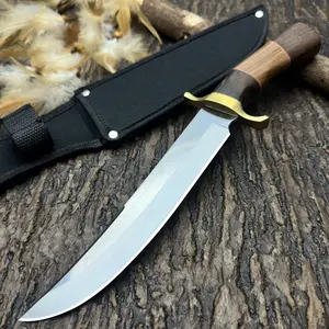 [Exquisite | Premium] 1 High-grade Exquisite Wooden Handle Outdoor Kitchen Knife | Ideal for Outdoor Travel, Picnics and Camping, Portable | Perfect Gift!