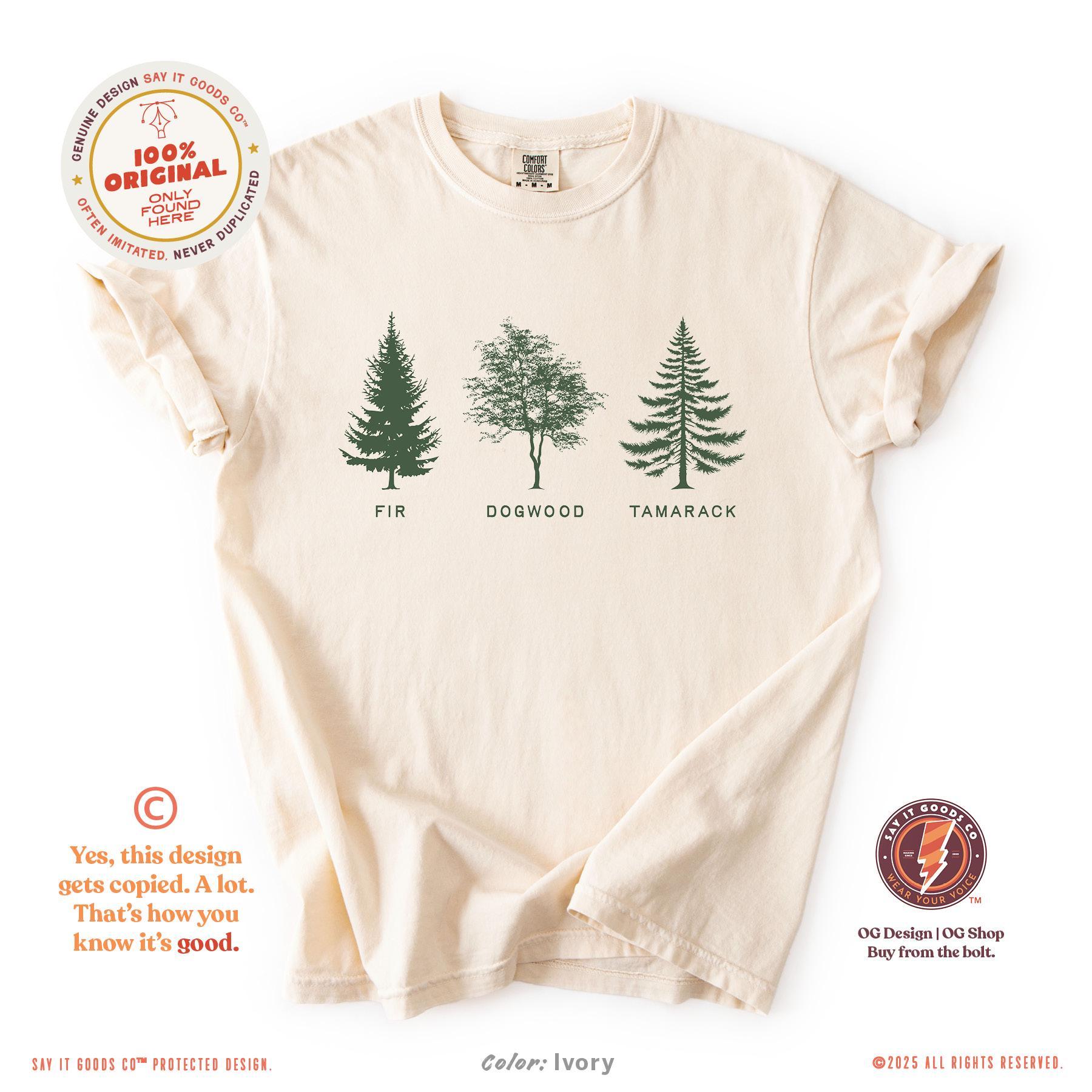 Subtle Anti Trump Shirt, FDT Shirt Anti Maga Shirt, FDT Shirt, Fir Dogwood Tamarack Shirt, Anti-trump Nature Tee Top Womenswear Streetwear Tshirt Comfort