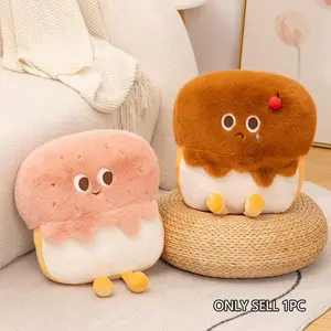 Jasmine Cake Plush Pillow Toy, Strawberry & Chocolate Options, Sofa Cushion, Girl Birthday Gift, Mother's Day, Graduation Season