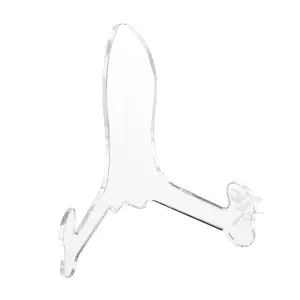6" Classic Style Clear Acrylic Easel Display Stands
