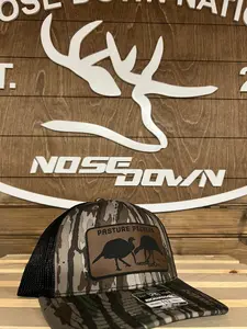 Nose Down Pasture Peckers Patch Trucker Hat