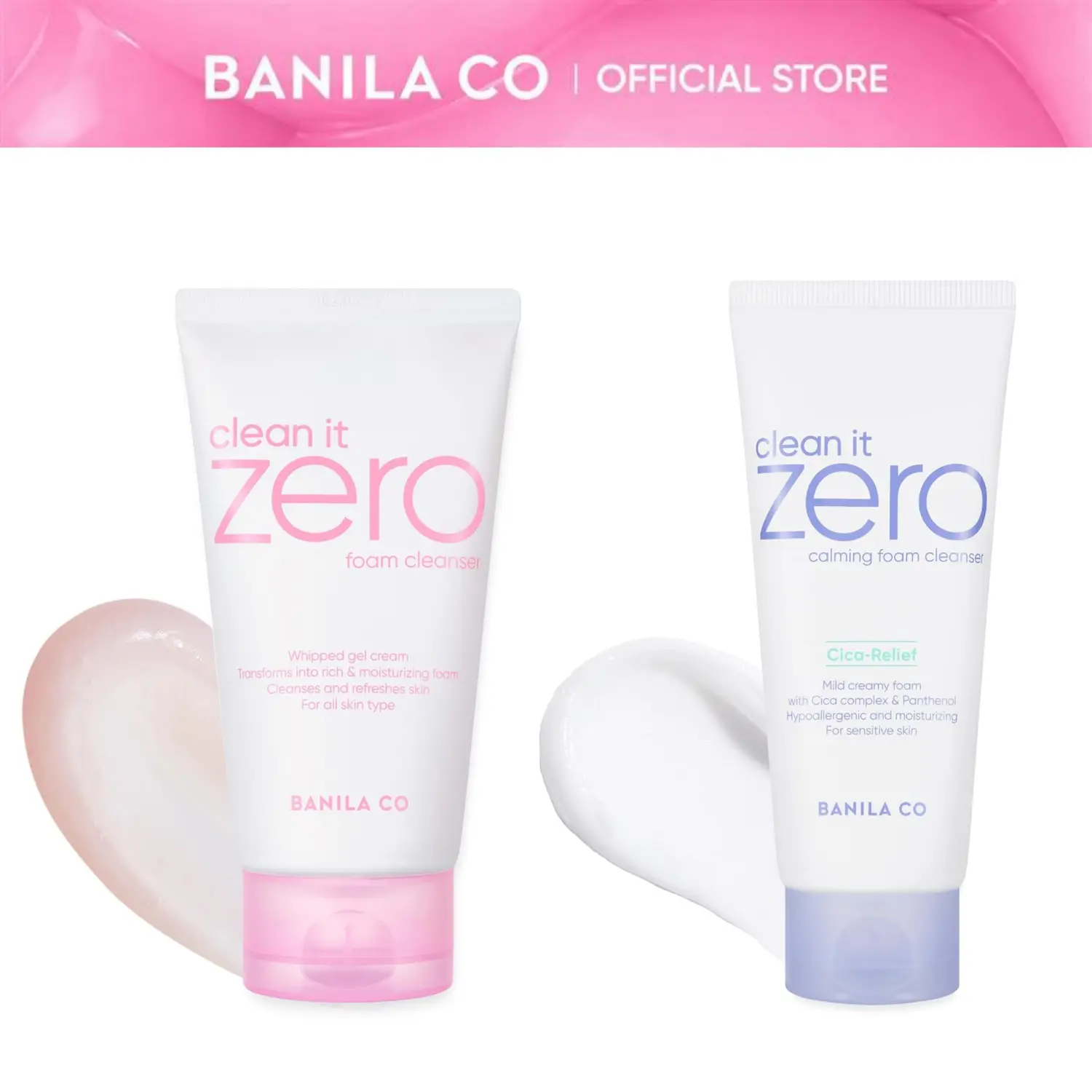 BANILA CO Clean It Zero Foam Facial Cleanser | All Skin Types & Sensitive Skin