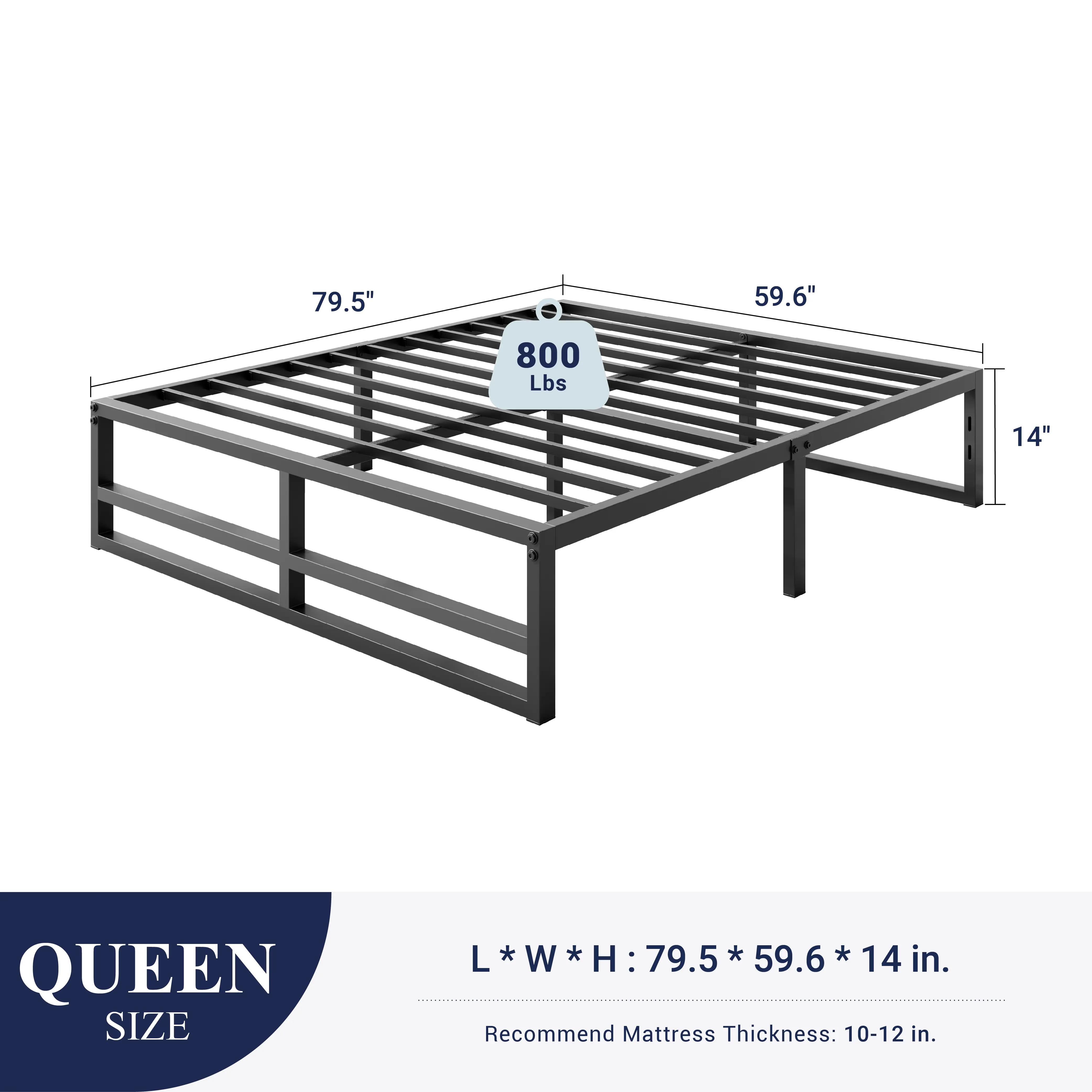 Queen-Cross Footboard