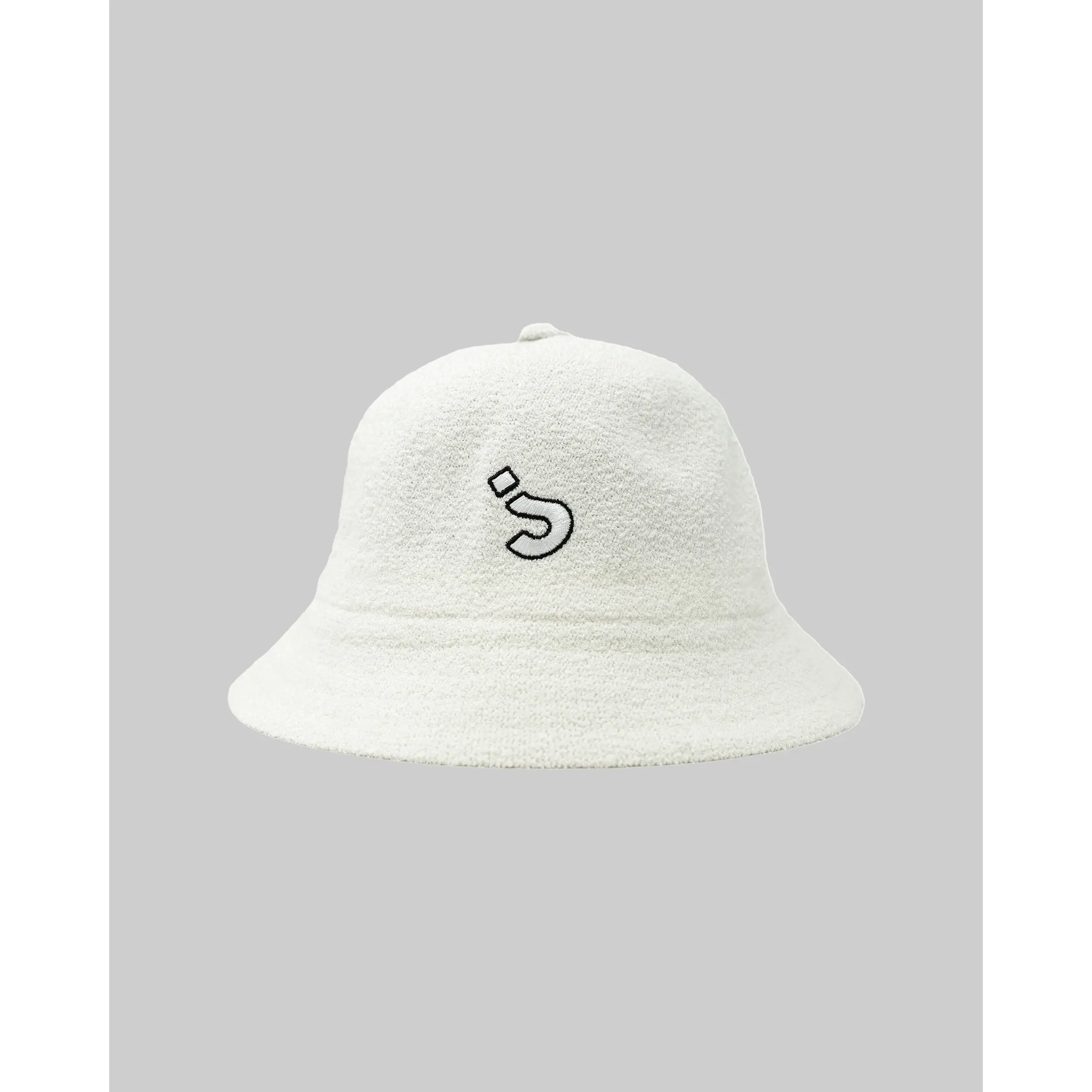 Question Mark Jabbawockeez Terry Bucket Hat White