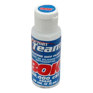 Team Associated 80K 80,000CST Silicone Differential Fluid (2oz) ASC5448
