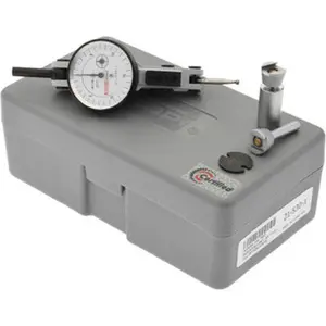 SPI 0 to 0.06", 0.001000" Graduation, Horizontal Dial Test Indicator 0-15-0, 1-3/16" White Dial, 0.001200" Accuracy, NIST Traceability Certificate Included 21-530-1