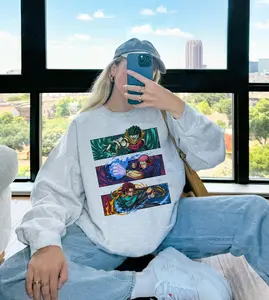 Vintage Her0 Anime Manga T-Shirt Sweatshirt Hoodie Anime Fan Gift