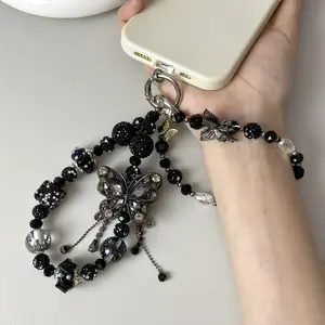 Full Sparkle Phone Chain, Cell Phone Charm, Phone Wrist Strap, Backpack Chain, Phone Accessories, Stylish Accessory for Everyday Use, Durable and Trendy Design, Perfect for All Occasions