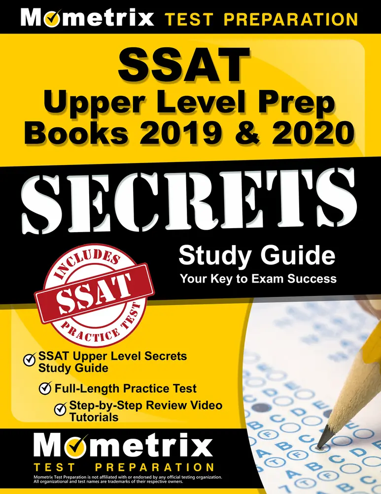 USED-SSAT Upper Level Prep Books 2019 & 2020 - SSAT Upper Level Secrets Study Guide, Full-Length Practice Test, Step-By-Step Review Video Tutorials: (Updat by Mometrix School Admissions Test Team (Paperback)