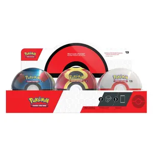 Pokémon TCG: Poke Ball Tin - 2025 Q4 CASE (6 TINS PER CASE)