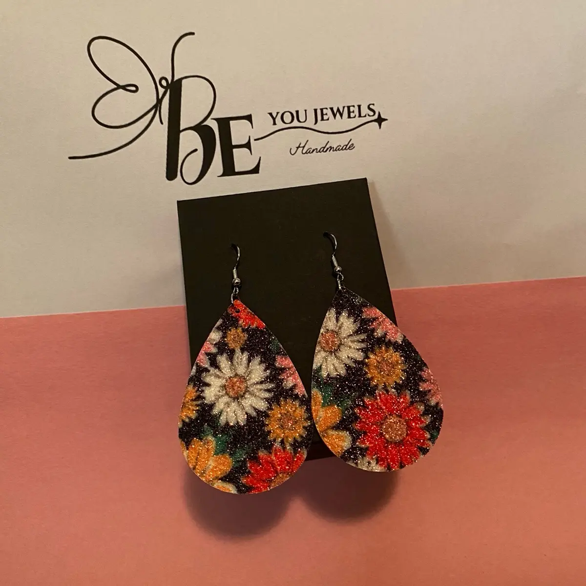 Leather earrings
