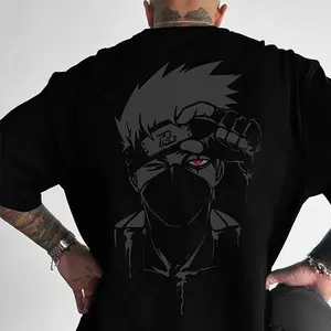 Naruto Kakashi streetwear singlet muscle cotton outfits men short summer men's graphic tees Fits vacation outfits Anime tank tops men gifts