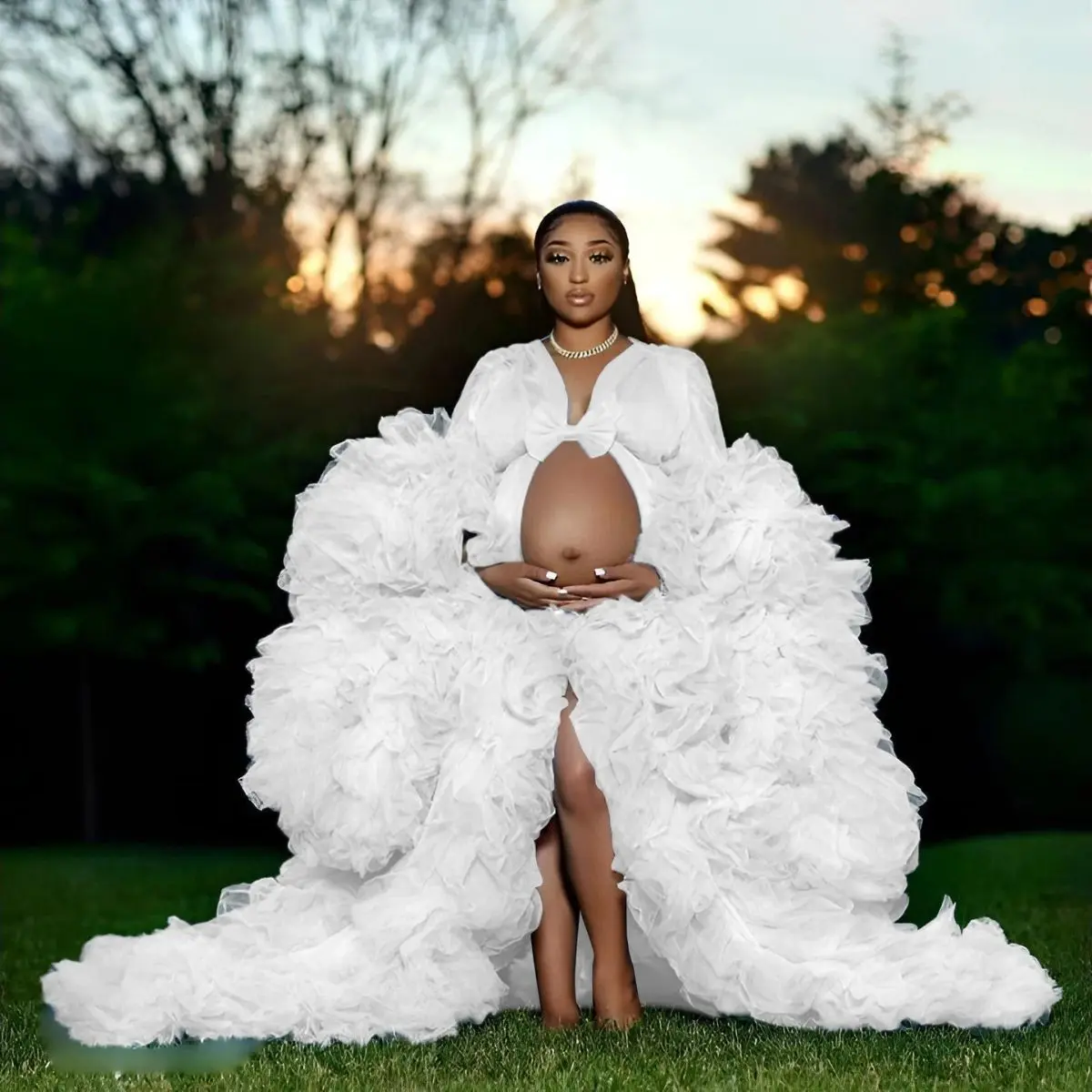 maternity dresses for photoshoot fall - TikTok Shop