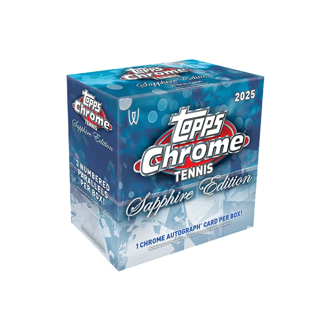 2025 Topps Chrome Tennis Sapphire Edition Hobby Box