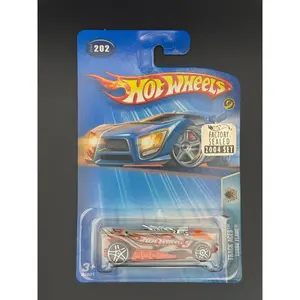Hot Wheels Turbo Flame Track Aces Factory Sealed 2004 Set w Protector