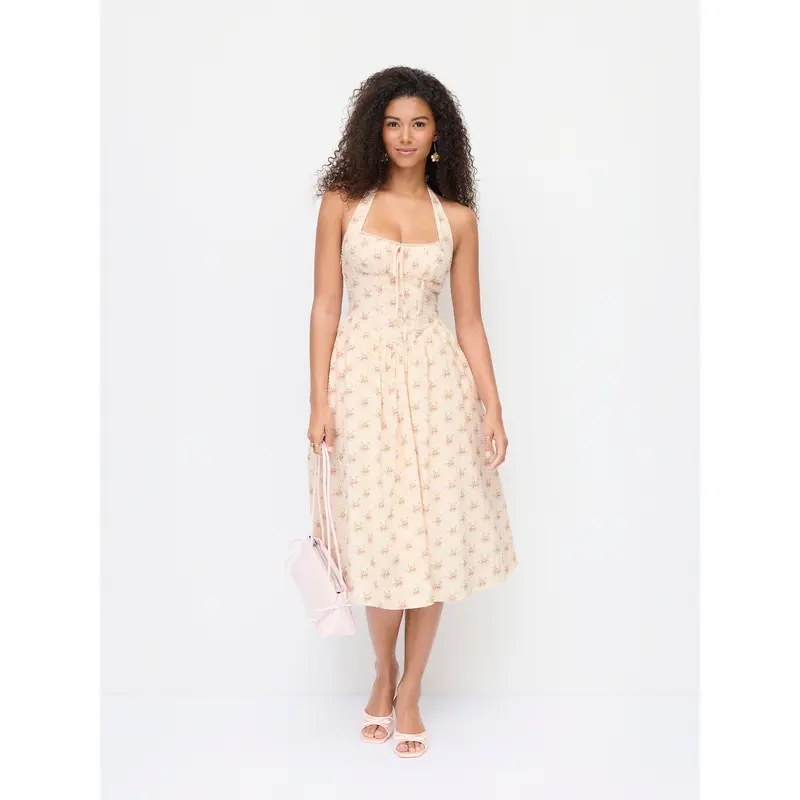 sleeveless milkmaid dress - TikTok Shop