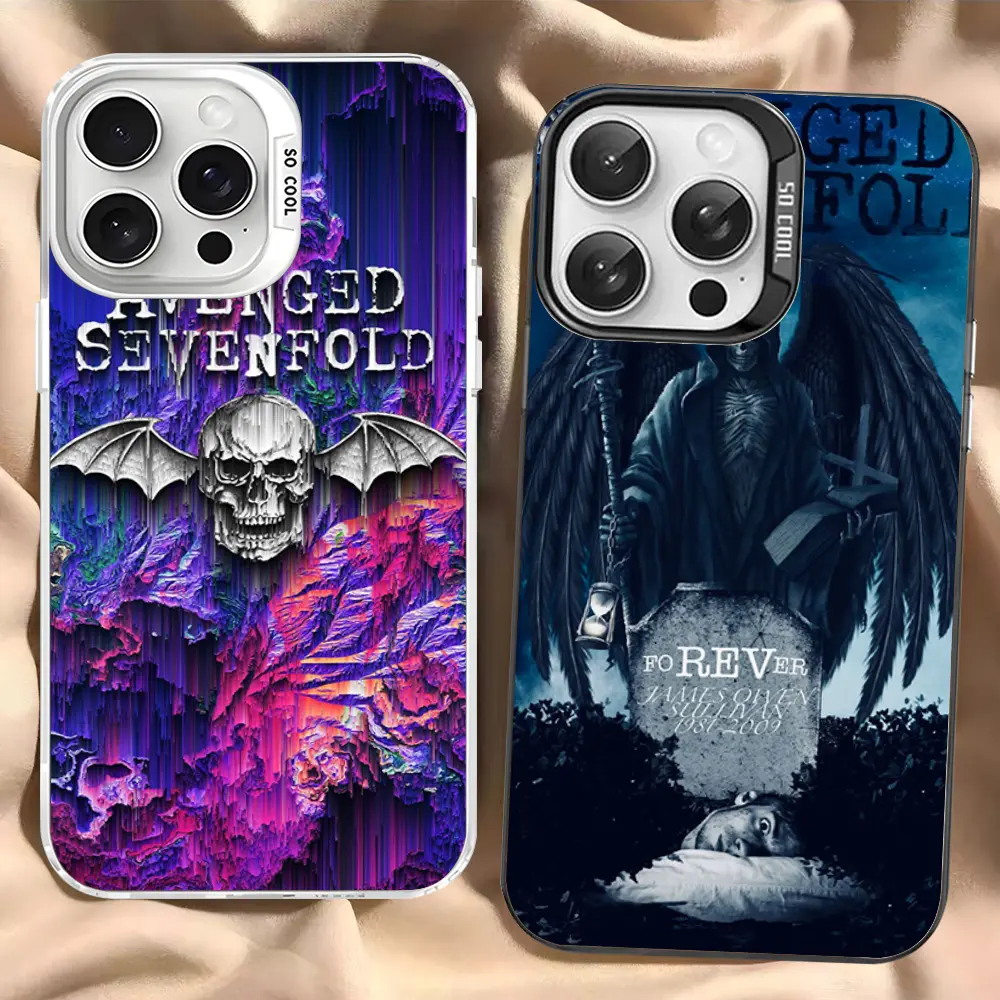 Rock A-Avenged S-Sevenfold Phone Case For IPhone 16 15 14 13 12 11 Pro Max X XR XSMAX 8 7 Plus Matte Shockproof Back Cover